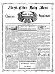 The North China Daily News Christmas Supplement 18 Dec 1920 : The North ...