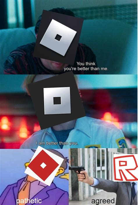 Roblox logo fight : bloxymemes