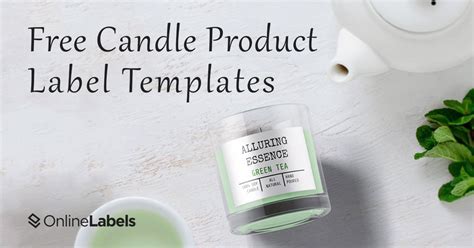 23 Free Label Templates To Start Your Candle Business - OnlineLabels.com