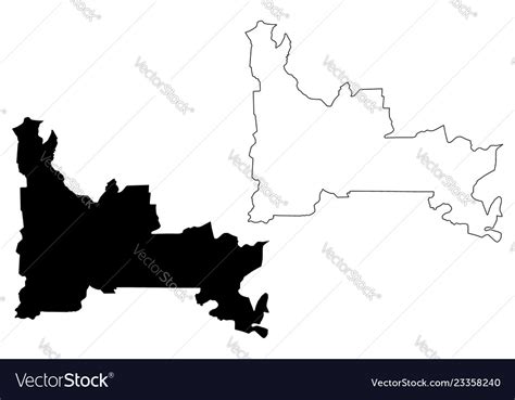 Ogun state map Royalty Free Vector Image - VectorStock