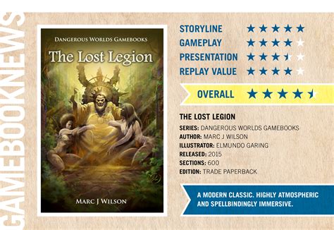 REVIEW: The Lost Legion – Gamebook News