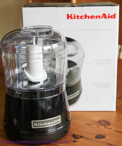 In My Kitchen April 2014 - KitchenAid Artisan Food chopper - Lambs Ears and Honey | A Food ...