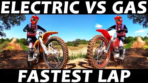 Electric Vs Gas Dirt Bike - Best Lap Time!