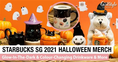 Starbucks SG's Halloween 2021 Merch Has Glow-In-The-Dark Cups