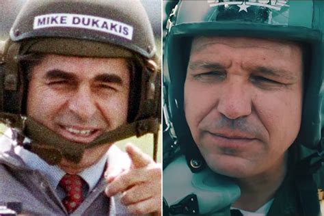 DeSantis Top Gov ad compared to Michael Dukakis tank footage - The Washington Post