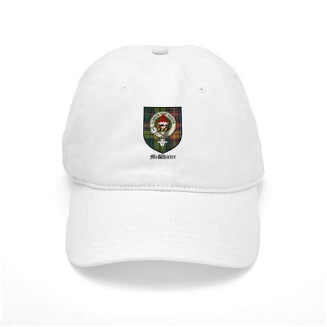 McWhirter Clan Crest Tartan Cap by coat-of-arms - CafePress