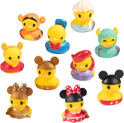 Disney Duckz Rubber Duckies - Mickey Minnie Elsa Ariel in 2022 | Rubber ...