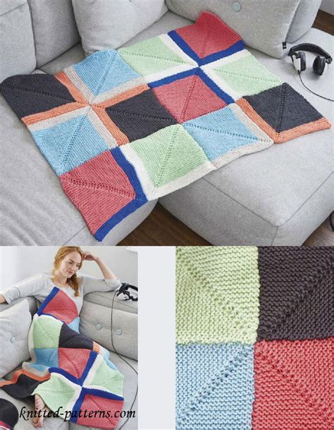 Blanket squares knitting pattern free