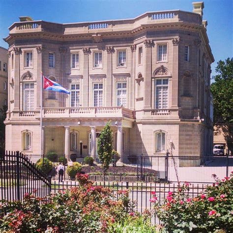 The Location of the Cuban Embassy in Washington DC