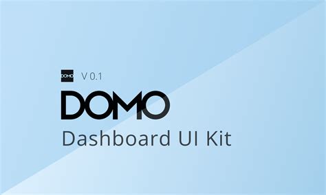 Domo Dashboard UI Kit | Figma