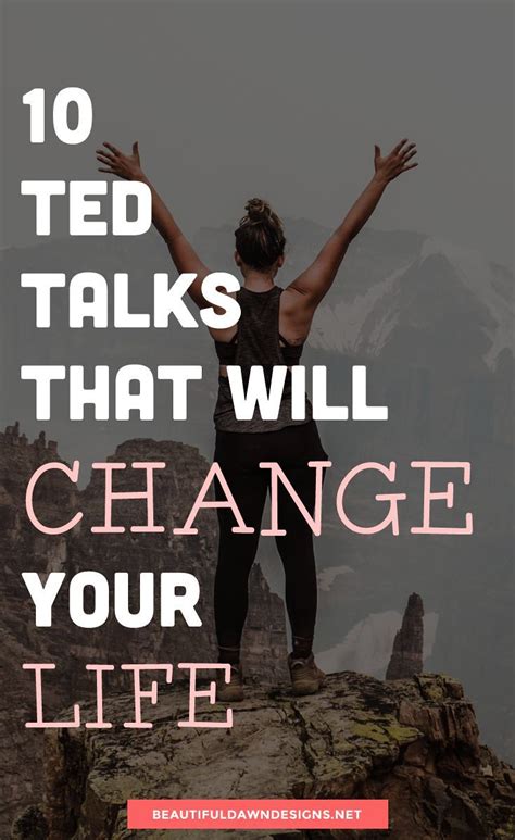 10 motivational ted talks that will inspire you – Artofit