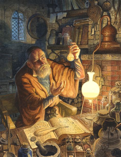 Chris Dunn Illustration/Fine Art: The Alchemist