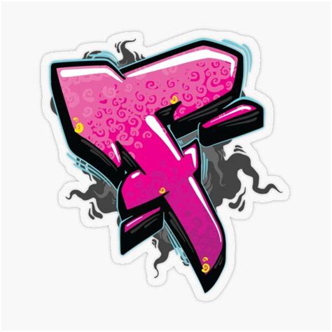 "Graffiti Letter F" Sticker for Sale by NameGraffiti | Graffiti ...