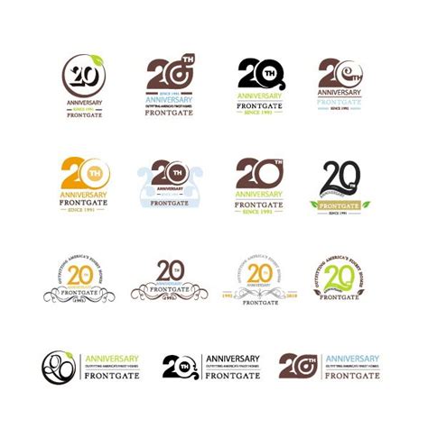 Logo design by Olga Cuzuioc Sinchevici at Coroflot.com | Anniversary logo, Logo anniversary ...