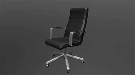 Lowpoly Office Chair - Download Free 3D model by sleepyjoshua [e5719af ...