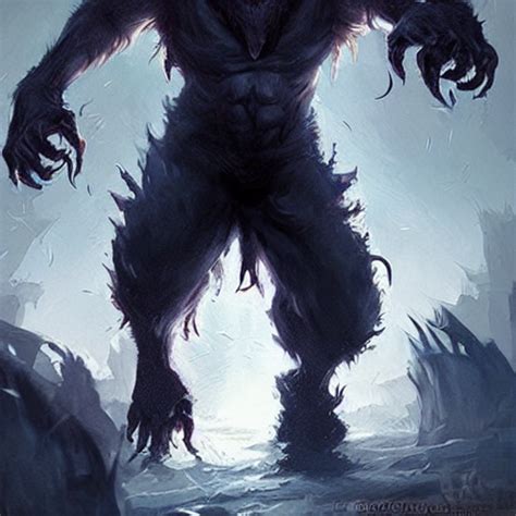 prompthunt: werewolf vampire lord hybrid, fantasy game art by greg ...