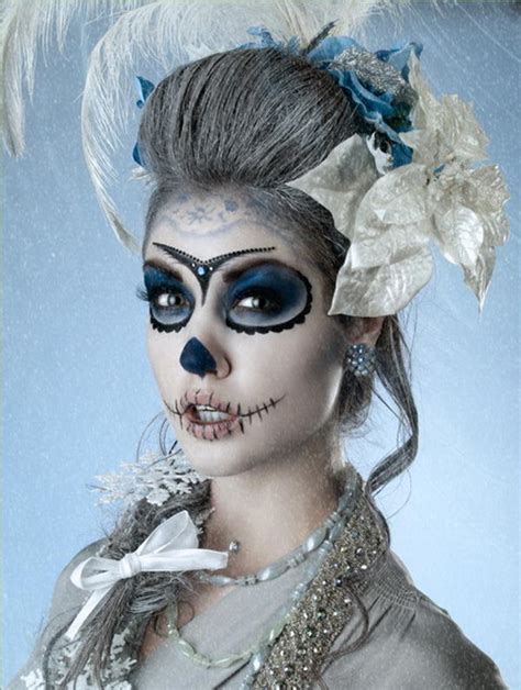 20 Cool Día de los Muertos Sugar Skull Makeup Art Examples - Hative