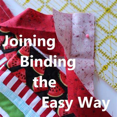 Joining Binding the Easy Way!