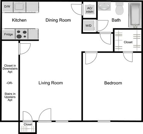 Apple Creek Apartments - Floor Plans