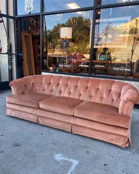 Tufted Velvet Sofa Vintage | Cabinets Matttroy