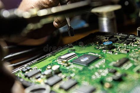 Car Ecu Detail repair stock photo. Image of electrical - 259043052