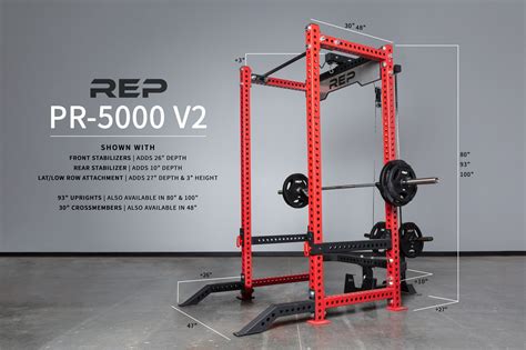 New Release: Rep Fitness PR-5000 V2 Power Rack | Garage Gym Lab