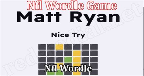 Nfl Wordle Game {March 2022} Know Here - How To Play It!