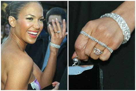 Jennifer Lopez Pink Diamond Engagement Ring Like