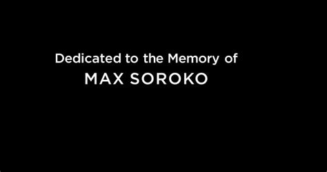 Max Soroko: Unsung movie hero who's joined the choir invisible