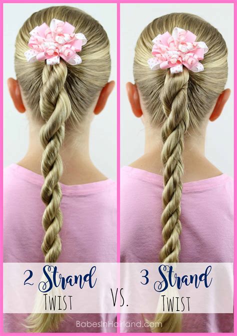 How To Do a 3 Strand Twist | Triple Twist or 3 Strand Twist