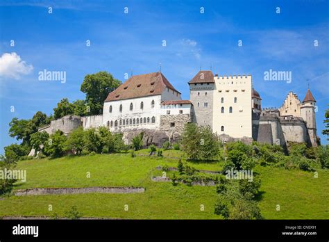 Lenzburg castle near Zurich, Switzerland Stock Photo - Alamy