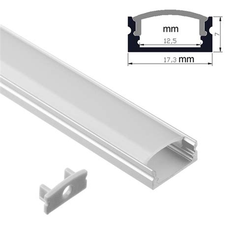 LED Light Strip Diffuser, 12mm LED Channel