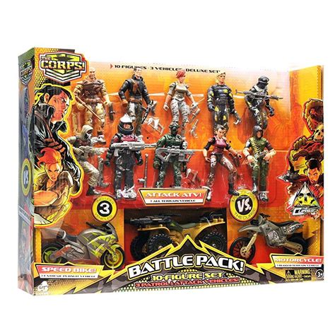 The Corps Special Forces Action Figures and Vehicle Deluxe Playset - Walmart.com