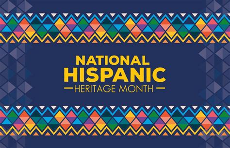 National hispanic heritage month banner 2039670 Vector Art at Vecteezy