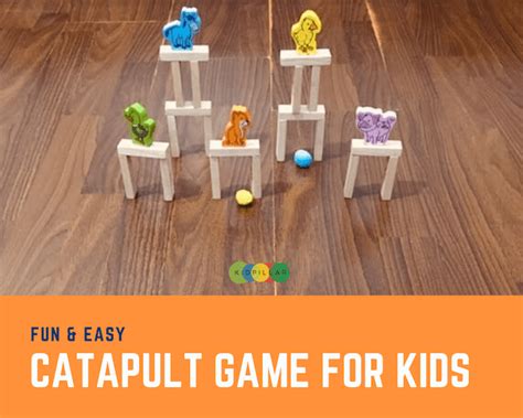 Fun & Easy Catapult Target Game for Kids - KidPillar