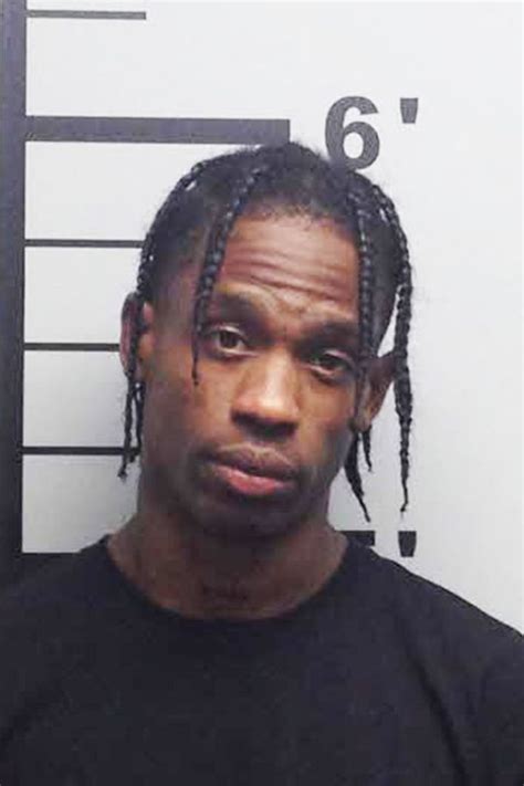 Travis Scott Mugshot