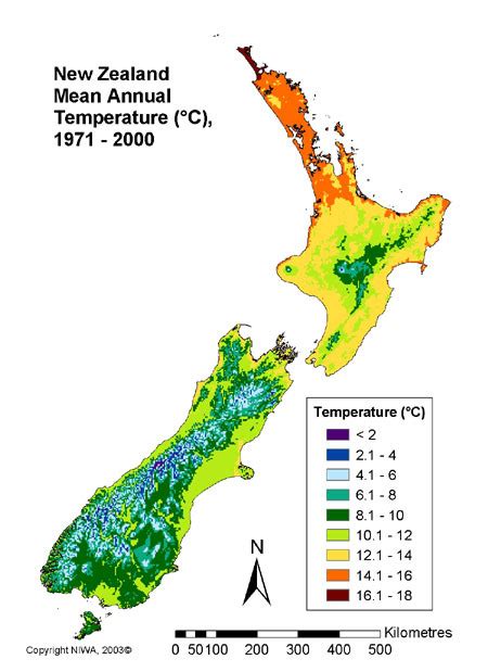 New Zealand Climate Maps - fergusmurraysculpture.com