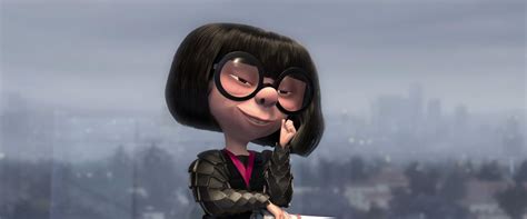 Edna Mode, personnage dans “Les Indestructibles”. | Pixar-Planet.Fr