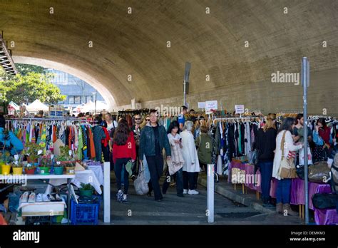 Kirribilli markets held on two days each month sell a range of Stock Photo: 60690787 - Alamy