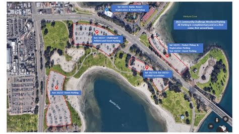 2023 Parking Map | Challenged Athletes Foundation