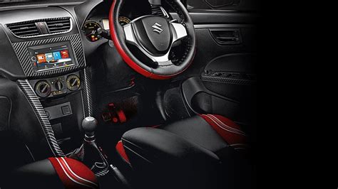 Maruti-Suzuki-swift-deca-limited-edition-Interior-Styling-Kit - CarBlogIndia