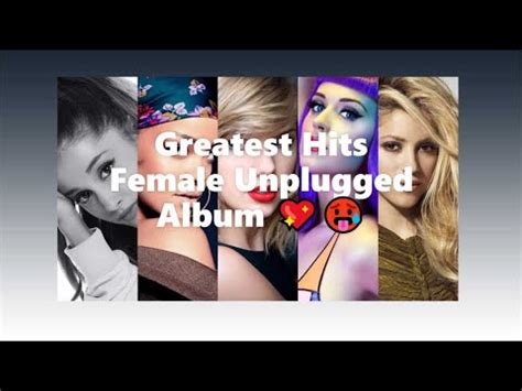 Greatest Hits Female Unplugged Album | Made with | Best English Hindi ...