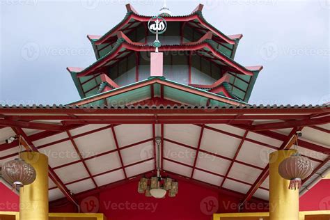 Cheng Hoo Mosque in jambi province of indonesia 19947245 Stock Photo at Vecteezy