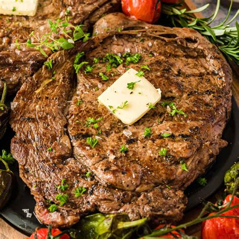 Grilled Ribeye Steaks ⋆ Real Housemoms