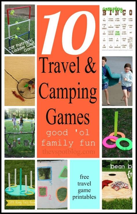 Sunday Rewind: 10 Travel & Camping Games | Camping games, Camping trips ...