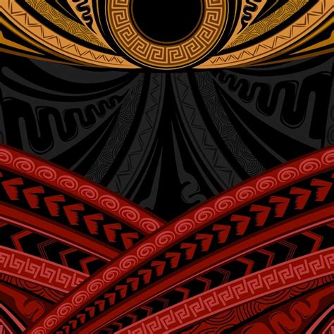 Premium Vector | Papua New Guinea Fabric Pattern Design Vector