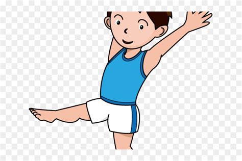 Gymnastic Kids Clipart Border