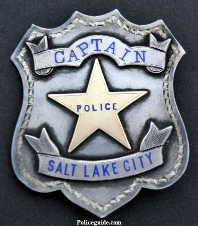 Utah Police Badges