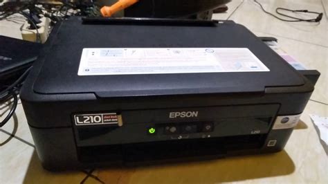 Cara Reset Ink Level Printer Epson L series L210 - YouTube