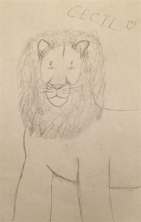 Cecil the Lion by dacostpa on DeviantArt